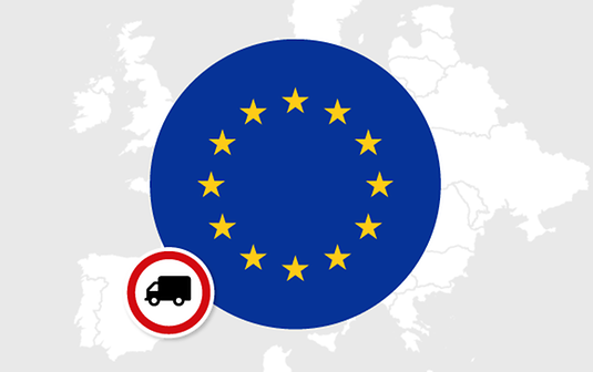 Zabrana vožnje u Europi